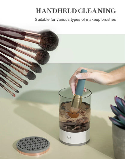 3-in-1 Electric Makeup Brush Cleaner