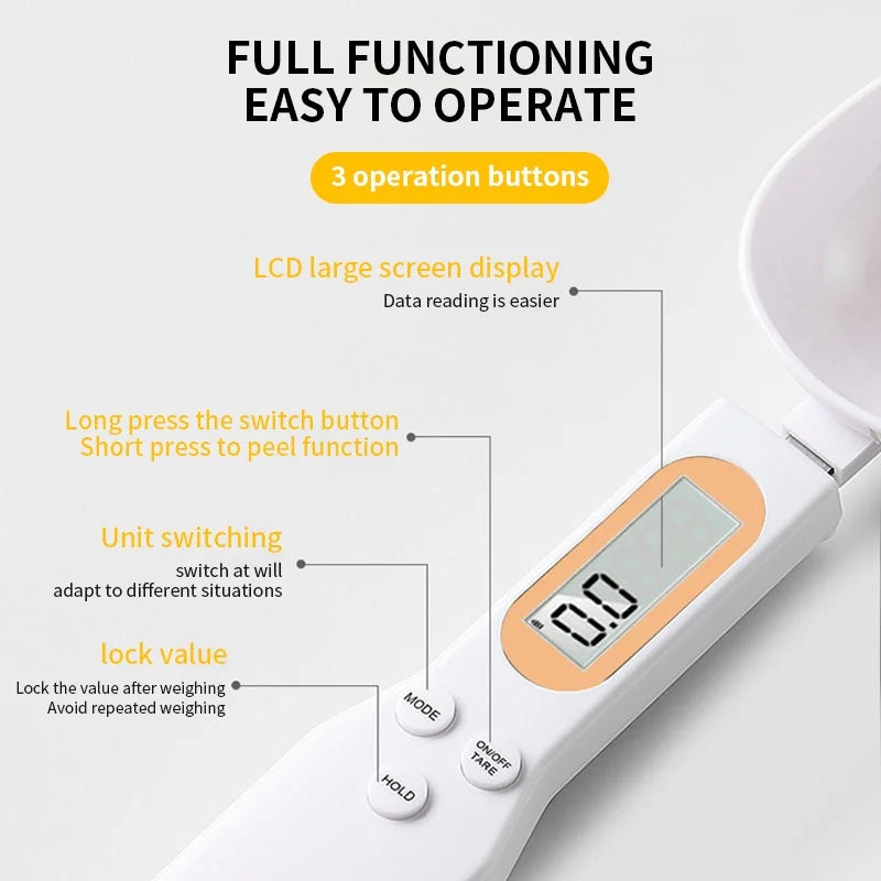 Digital Spoon Scale Mini Kitchen Tool