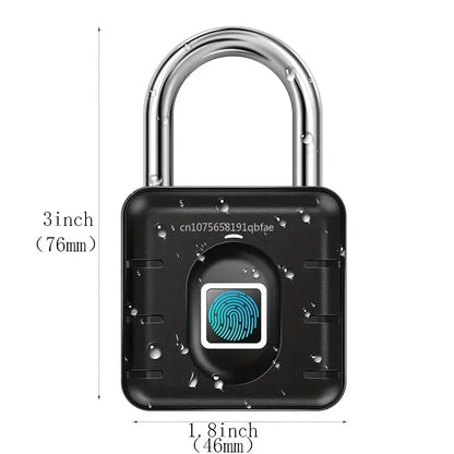 Waterproof Smart Fingerprint Padlock