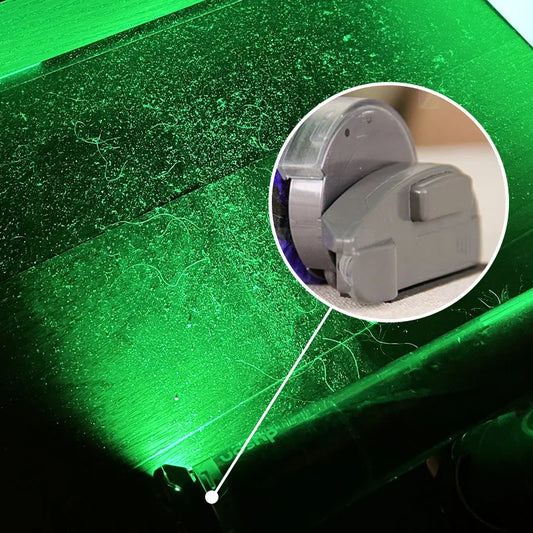 Vacuum cleaner Dust light Laser