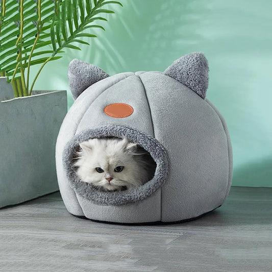 Winter Warm Pet Cave Bed